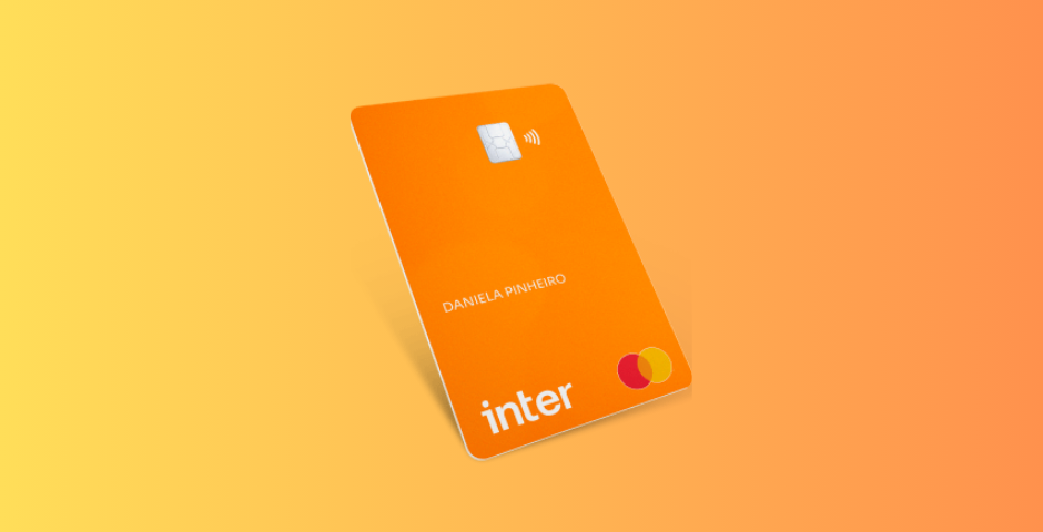 design do cartão inter mastercard gold