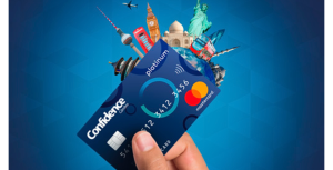 Pré-pago Confidence Internacional - cartão de crédito para estrangeiro