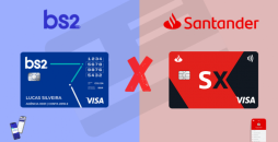 Banco BS2 x Santander SX: Quem Tem o Melhor Cartão de Crédito?