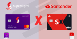 Superdigital x Santander SX: Quem Tem o Melhor Cartão de Crédito?