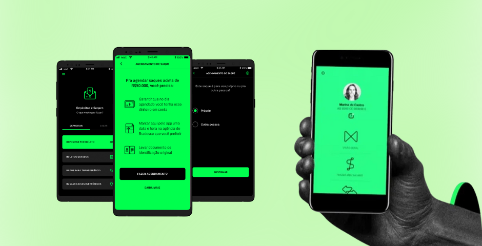 aplicativo app banco Next