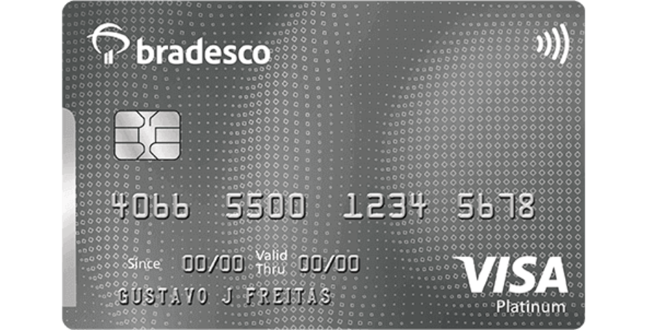 Cartão Bradesco Visa Platinum