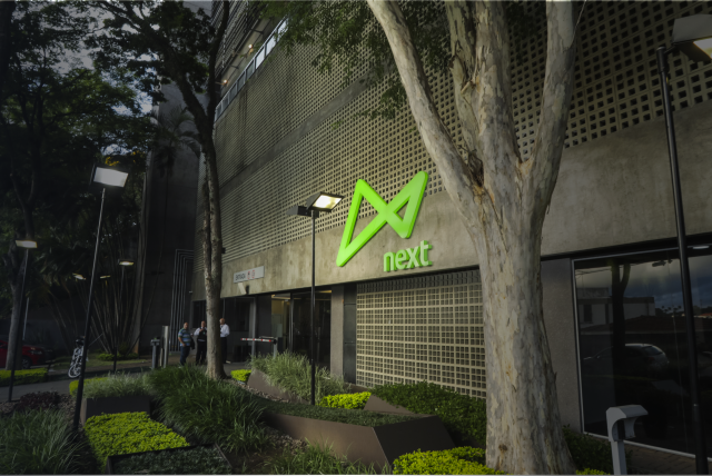 fachada do banco next