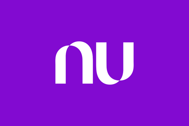 logotipo nubank em um fundo roxo