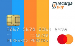 cartão pré-pago RegargaPay Mastercard