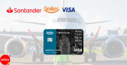 Conheça o cartão de crédito Santander Smiles Visa Platinum