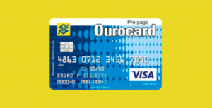 Cartão Ourocard pré-pago