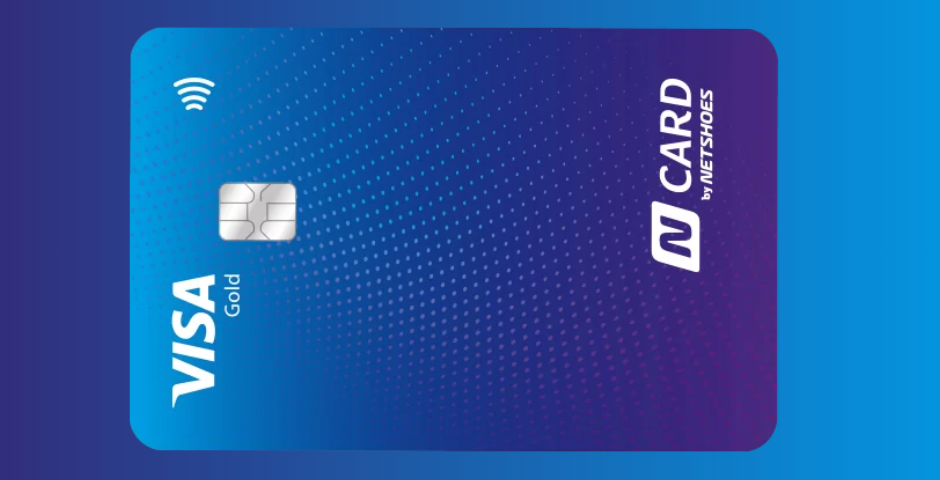layout do cartão de crédito netshoes
