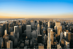 uma grande cidade representando o que é IPTU