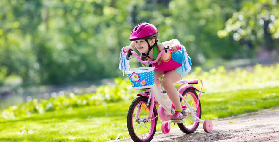 andar de bicicleta