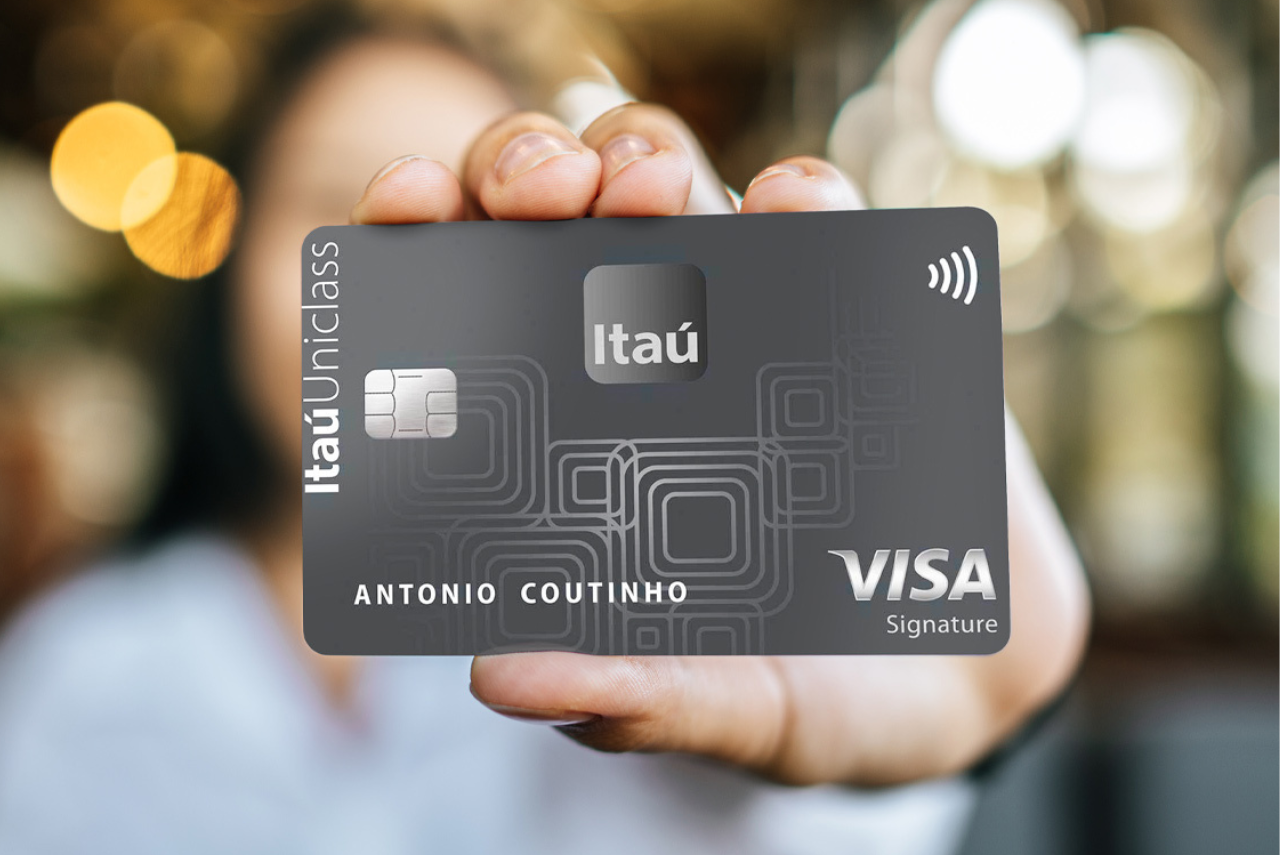 Cartão de crédito Itaú Uniclass Visa Signature: limite de até R$ 50 mil