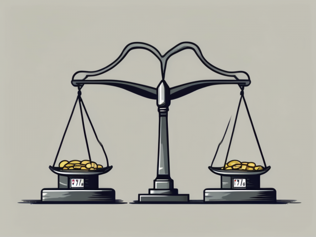 A pair of scales
