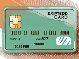 An expired credit card with a glowing active status indicator