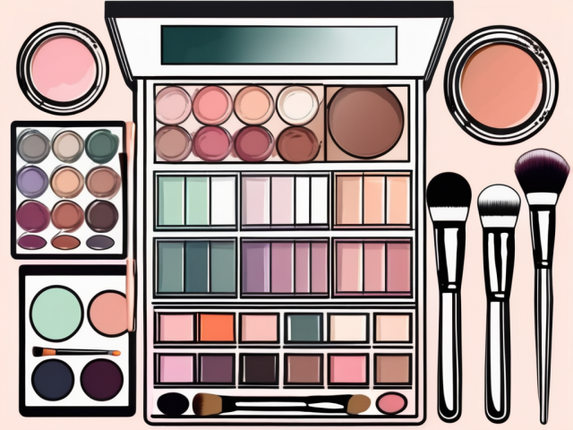 A makeup palette