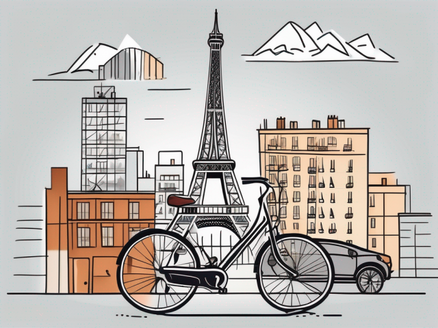 A variety of common living expenses in france such as a baguette