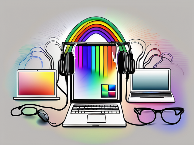 Seven different digital tools (such as a laptop