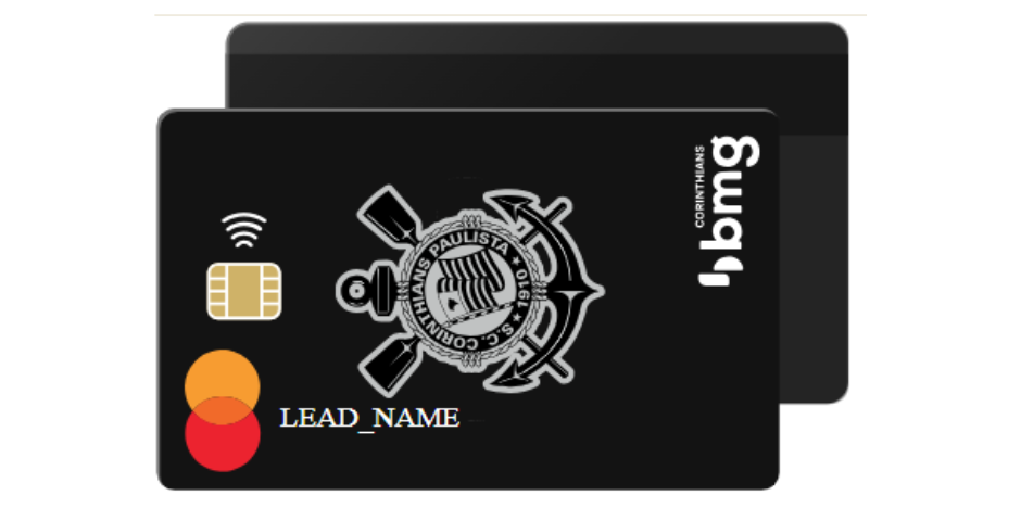 Cartão do Corinthians