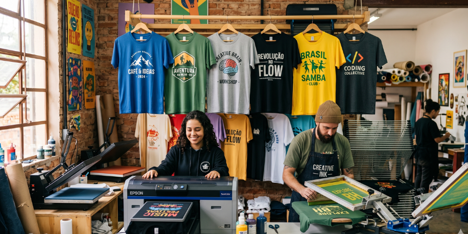 Camisetas personalizadas - Como ganhar dinheiro trabalhando com personalizados