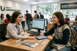 Como funcionam as contas universitárias