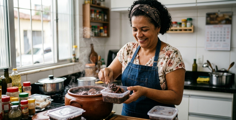 Venda comida caseira- conseguir dinheiro fácil e rápido