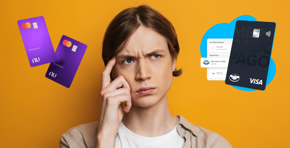 cartão mercado pago ou nubank