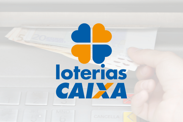 logotipo das loterias caixa para simbolizar como sacar dinheiro em lotéricas
