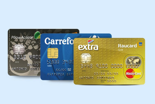 cartão de crédito de supermercado