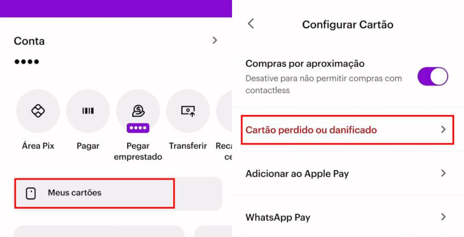 Como pedir outro cartão Nubank