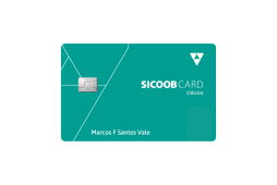 cartão Sicoobcard Internacional