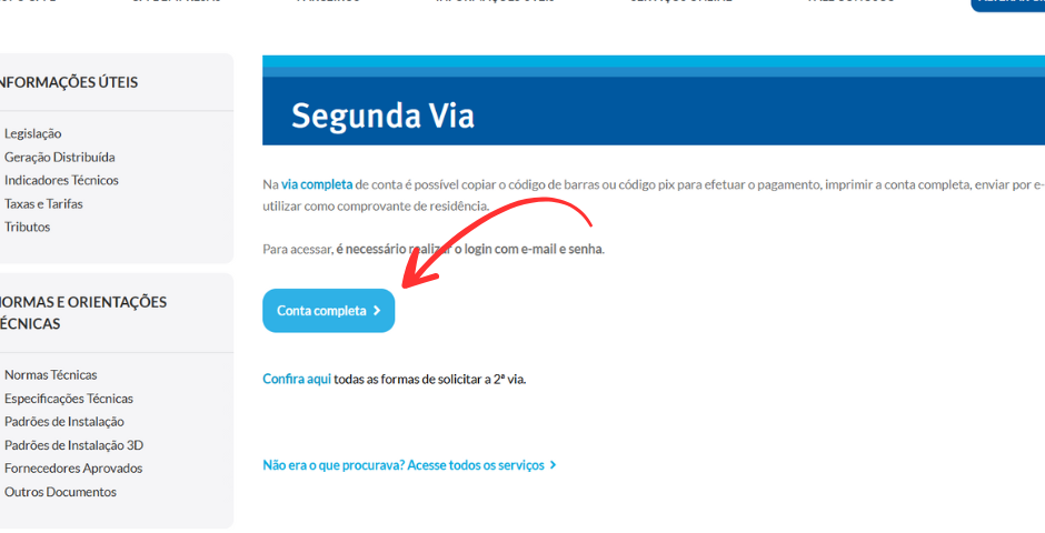 CPFL segunda via 