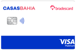 Cartão Casas Bahia Visa Platinum