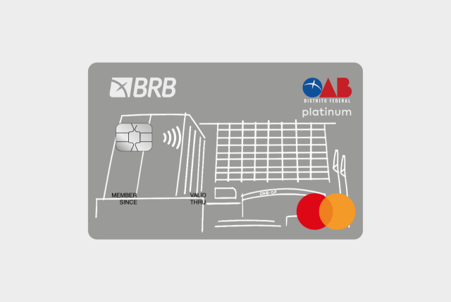 Cartão BRB OAB DF Platinum