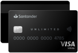 cartão Santander Unlimited Visa