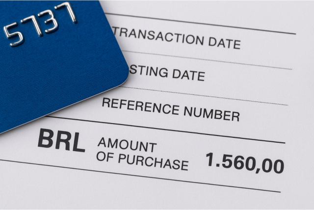 O que é BRL? Entenda a sigla comum na fatura do seu cartão