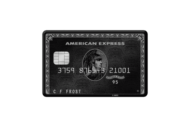 foto do cartão Santander Amex The Centurion Card