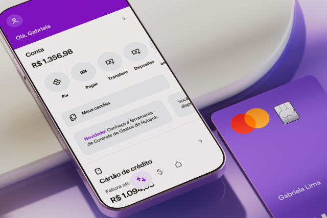 celular com o número da conta nubank