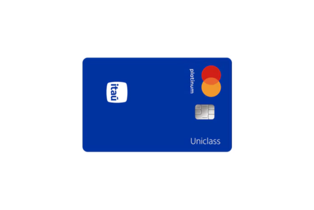 Itaú Uniclass Platinum+ com pontos