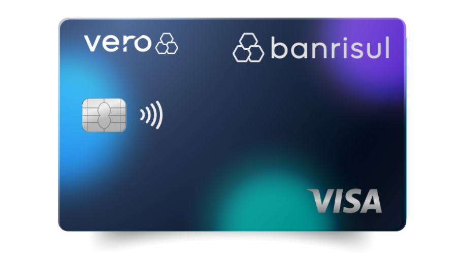 Banrisul Visa Vero cartões de crédito pré-pagos