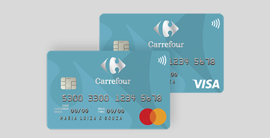 Cartão Carrefour- cartões de crédito para compras de móveis
