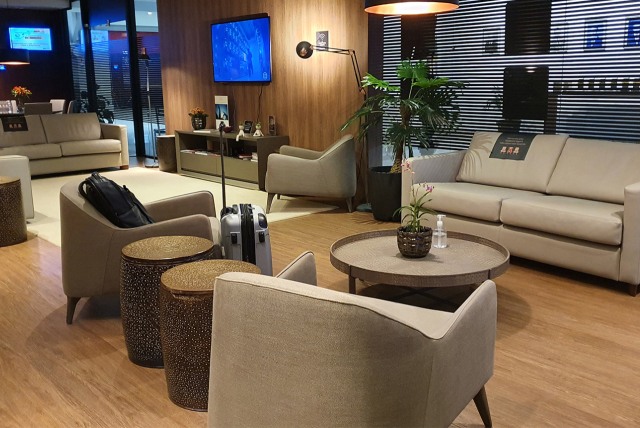 Sala vip Aeroporto de Curitiba