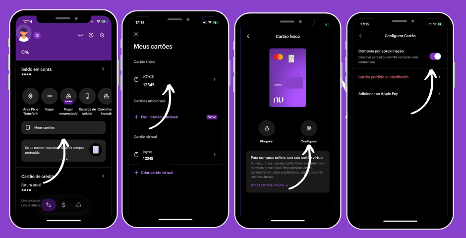 Como ativar a aproximação Nubank