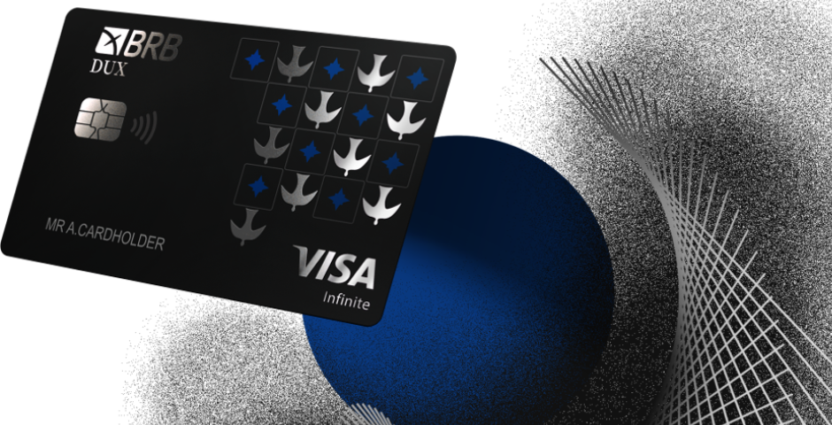 cartão BRB Dux Visa Infinite - melhores cartões de crédito para ganhar pontos