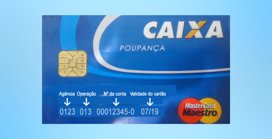 Onde encontrar o código de operação