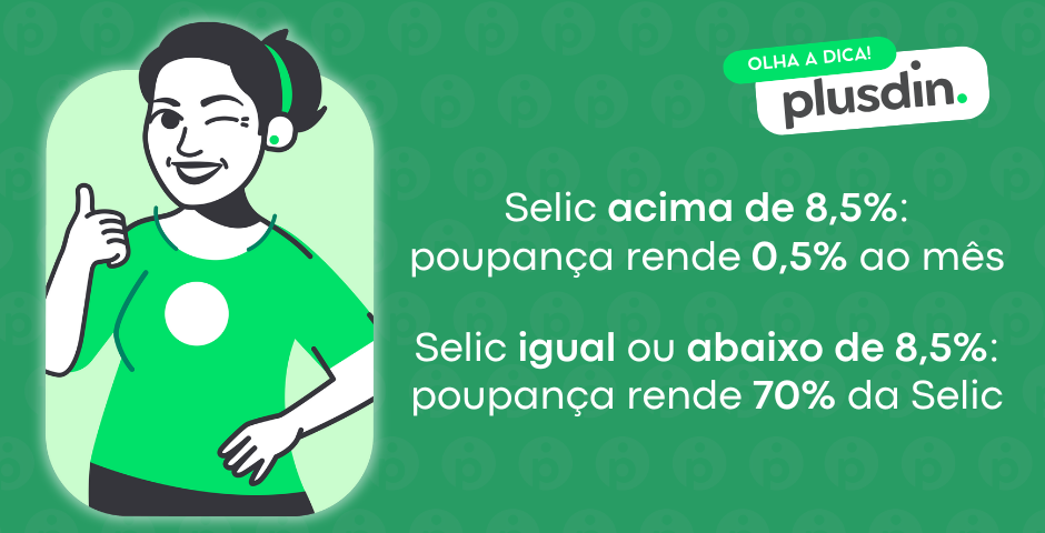 Como funciona a taxa de juros da poupança