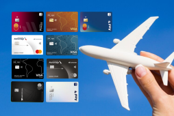 cartões de crédito de companhias aéreas