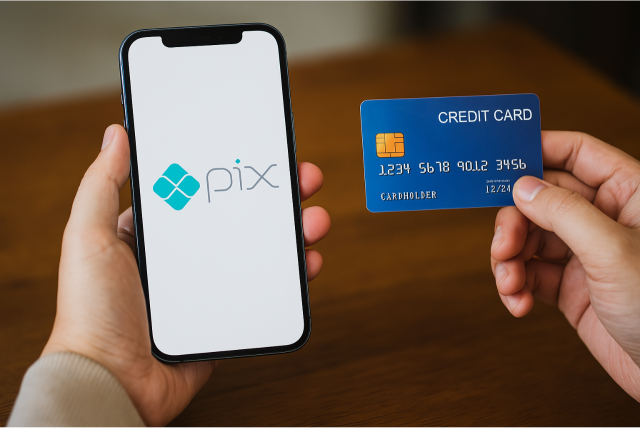 Pix no cartão de crédito