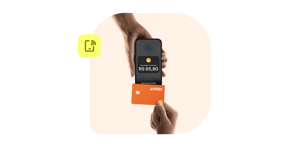 inter pag tap on phone
