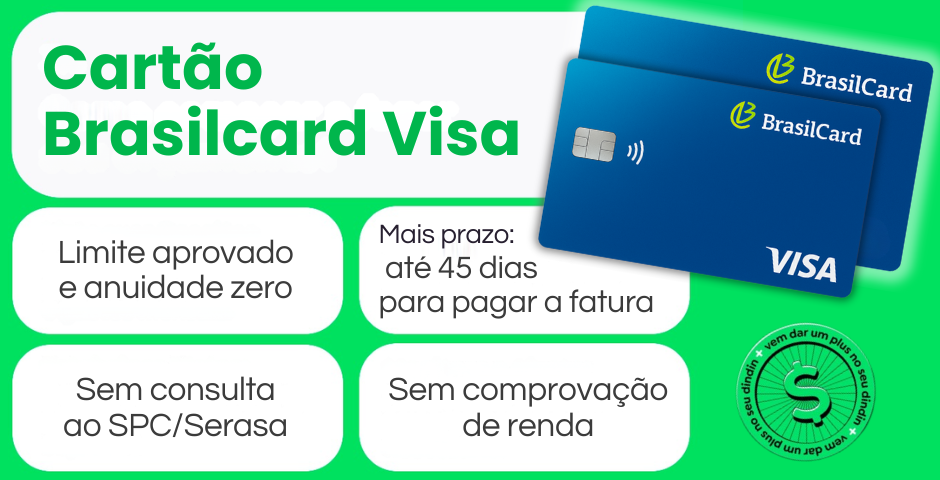 Cartão Brasilcard Visa