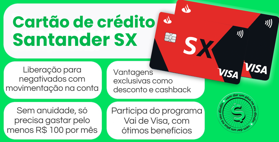 Cartão Santander SX