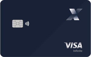 Caixa Visa Infinite Investidor Cartão de crédito de metal